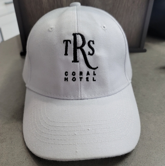 TRS Coral Hotel White Adjustable Hat​ - Picture 1 of 6